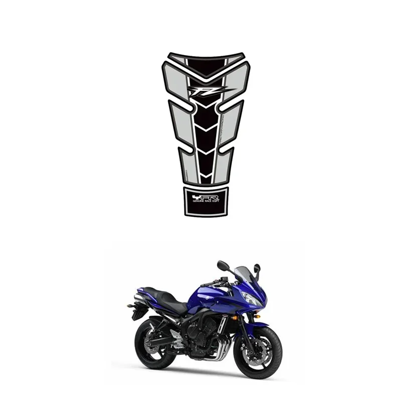 For Yamaha FZ6 Fazer 600 2004 - 2009 Motorcycle Tank Pad Protector 3D Gel Sticker Decal - 2 MOTO