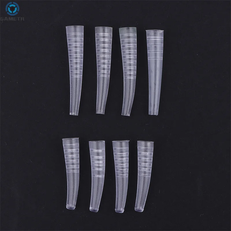 10/20 pçs 26/32mm pinças de cílios capas de silicone pinças dicas proteger caso evitar bater cílios suprimentos acessórios