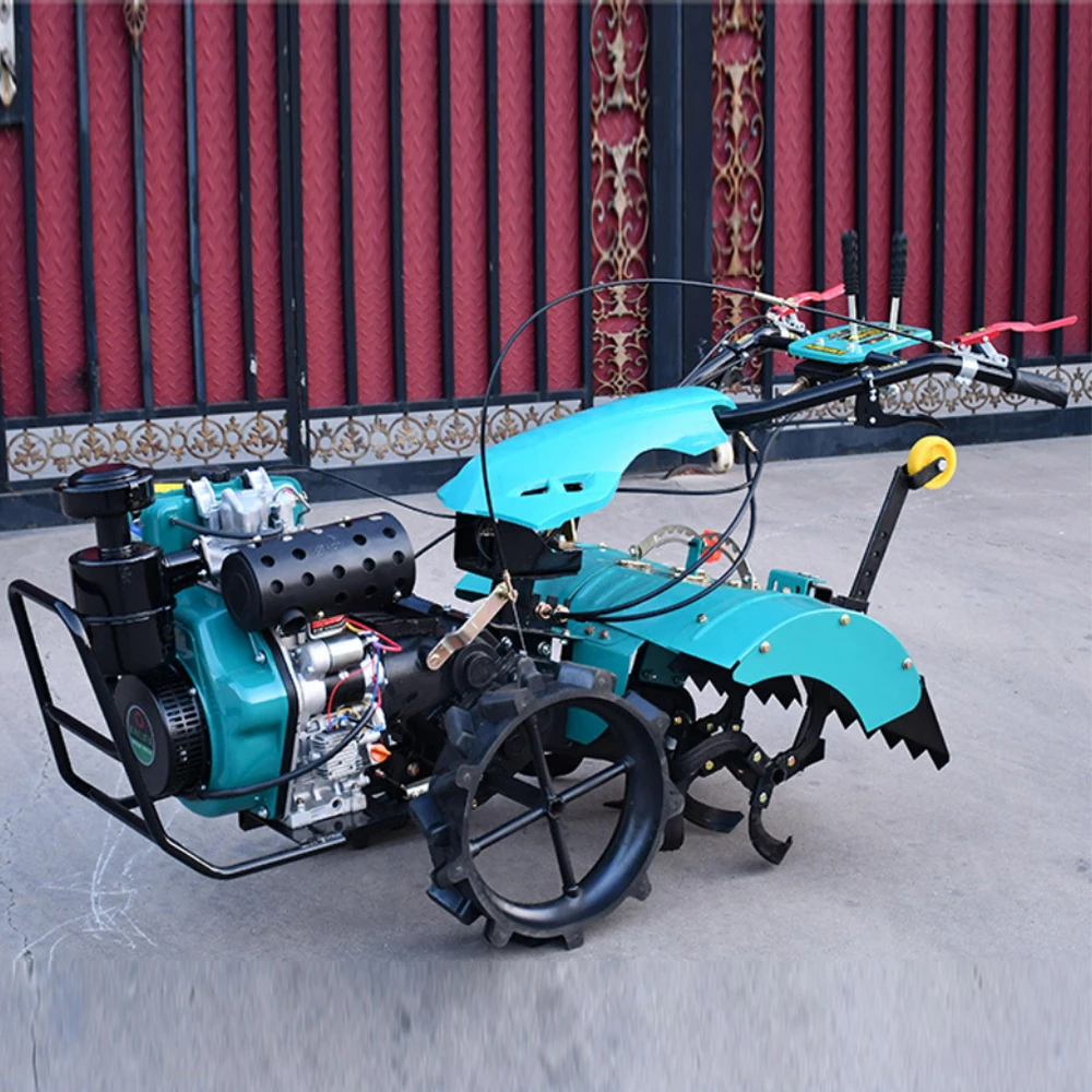 Best selling new model mini power agriculture mini power tiller china manual rotary micro tiller