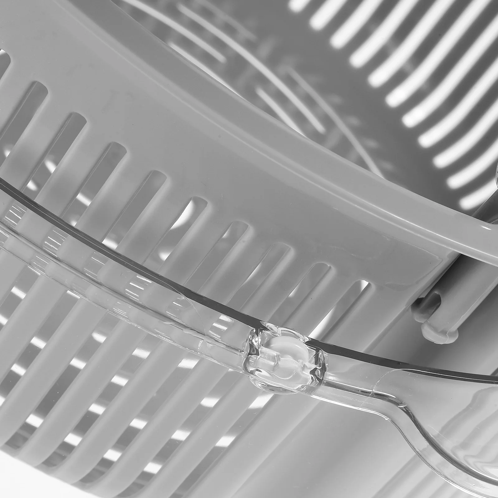 

Rotating Double Layer Drain Basket Kitchen Vegetable Fruit Washing Strainer Reusable Plastic Storage Container