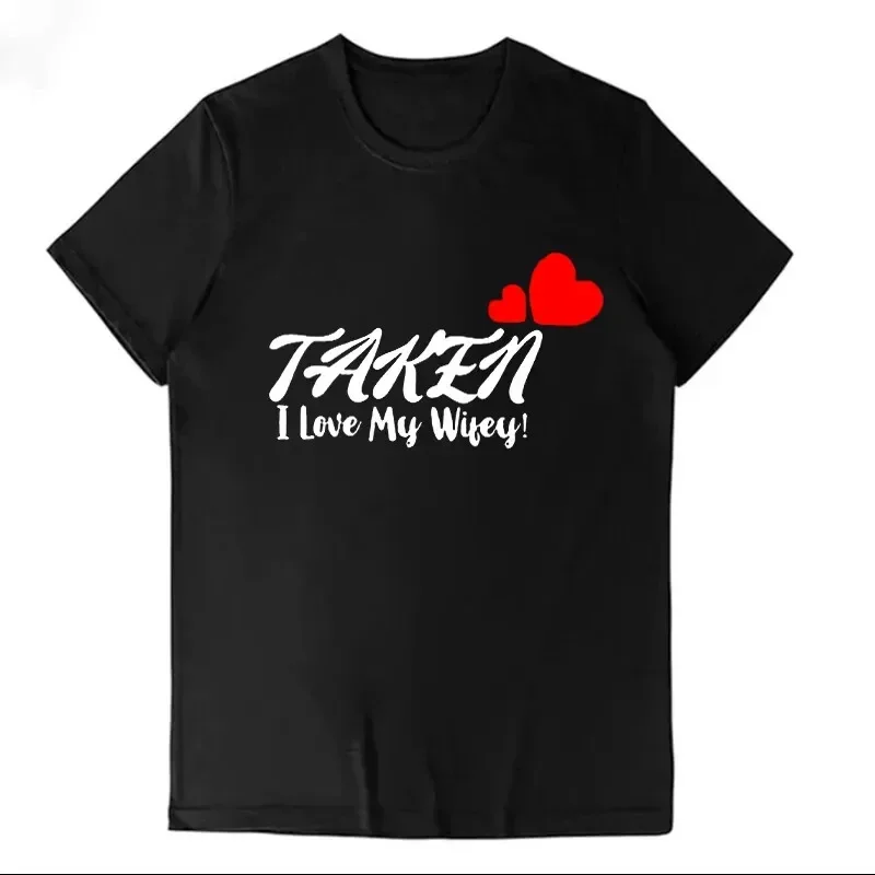 تيشيرتات متطابقة للأزواج ، هدية عيد الحب ، قمم ، تي شيرت ، أنا أحب زوجتي أنا أحب زوجي ، عشاق ، هدية عيد الحب #4