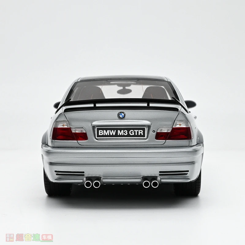 الأسهم 1:18 BMW E46 M3 GTR STREET 2001 نموذج سيارة من الراتنج دييكاست ، ألعاب الأولاد ، هدايا مهرجان الأطفال ، الحلي الزخرفية للبالغين
