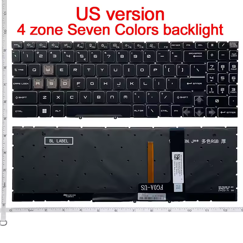 MSI 사이보그 키보드 실물 사진