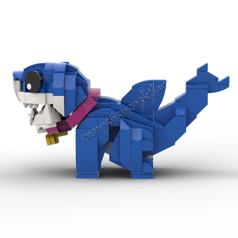 306 PCS MOC Creative Customize Shark Robot Modular Building Block Model Educational DIY Assembly Toy For Children Christmas Gift