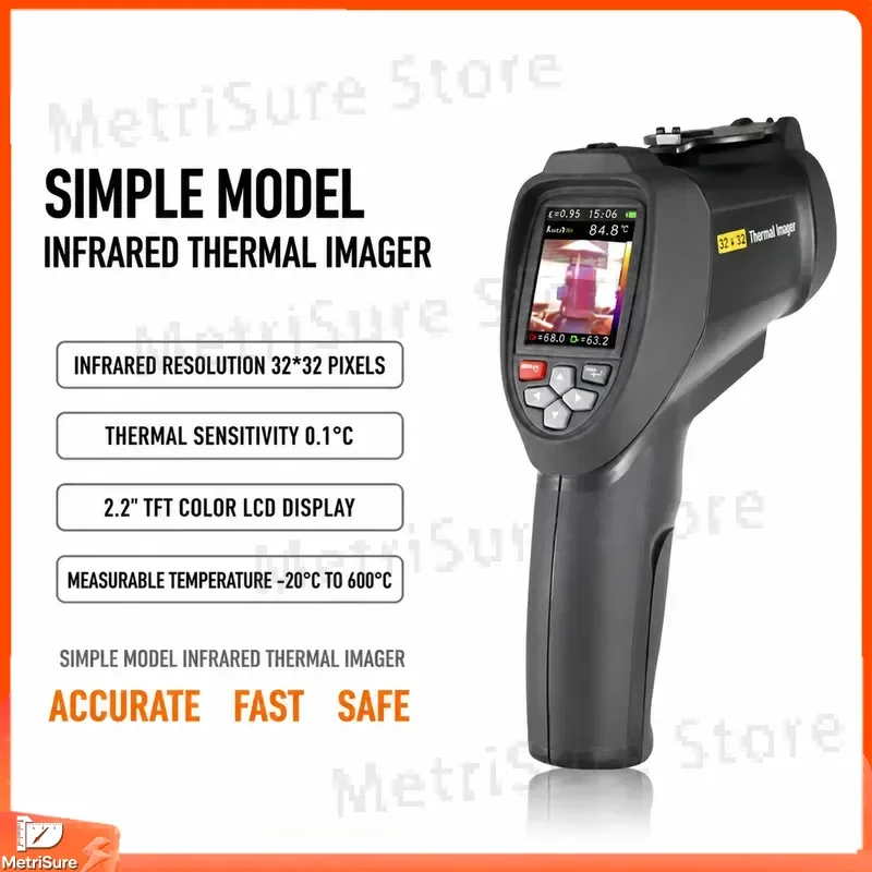 Thermal Imager Night Vision Camera Infrared Thermography Device for Electrical Inspection HVAC Maintenance Home