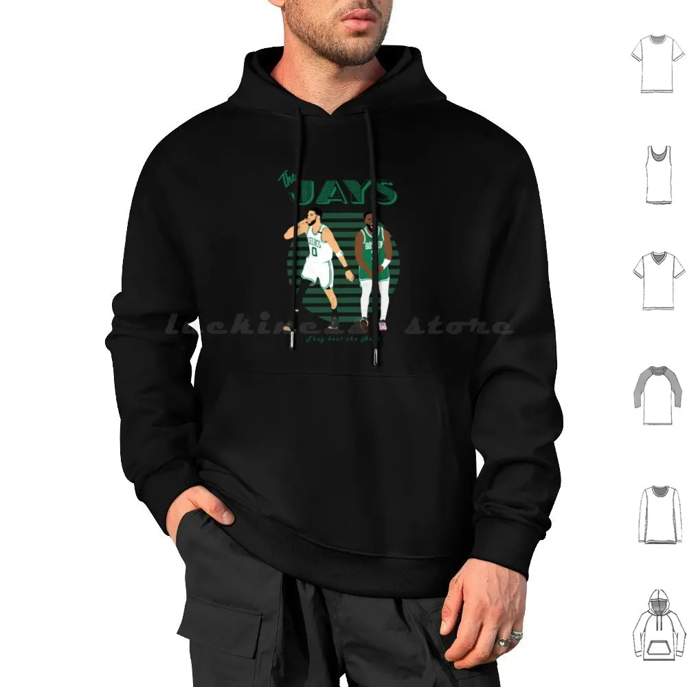 The Jays-Jayson Tatum And Jaylen Brown Hoodies Long Sleeve Al Al Is Good Basketball Sports Boston Al Philly Jayson