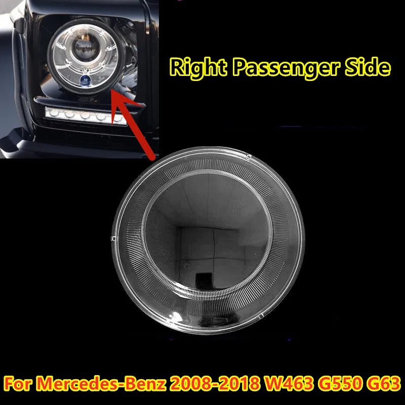 

1X стеклянная крышка правой фары для Mercedes-Benz 2008-2018 W463 G550 G63