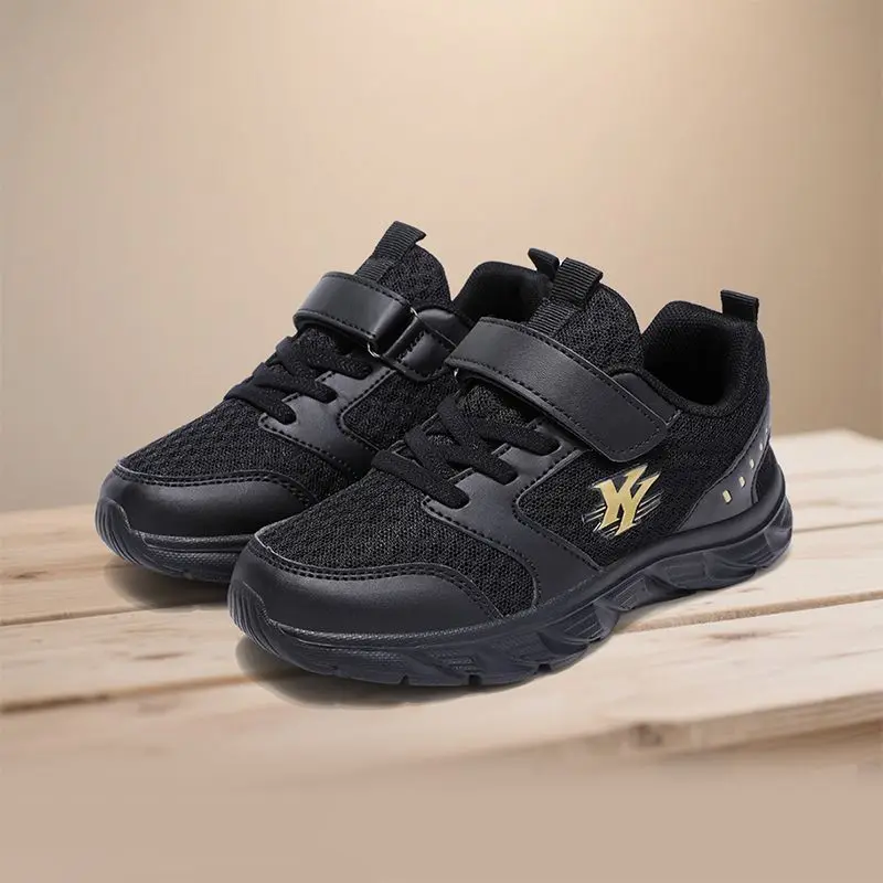 

White Breathable Children Walking Shoes Mesh Casual Sneaker for Kids Boys Outdoor Sport Tennis Anti-Slip Sportschuhe Kinder