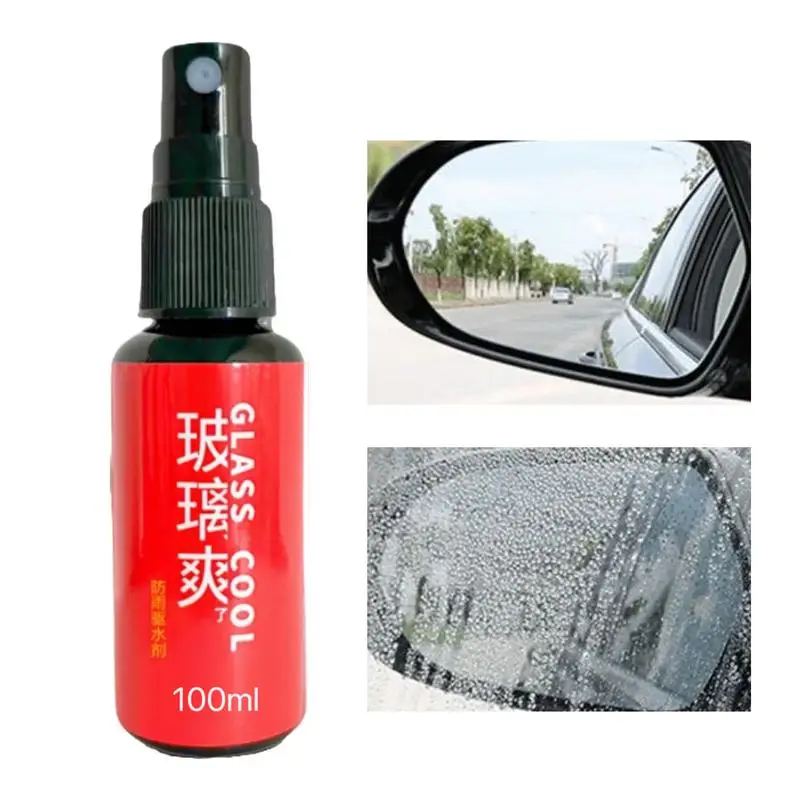 Vehicle Rainproof Spray 100ml Glass Anti Rain Liquid Car Glass Anti rain Water Spray side window rearview mirror dedicated