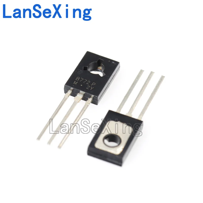Transistor PNP, B772, 2SB772P, TO 126