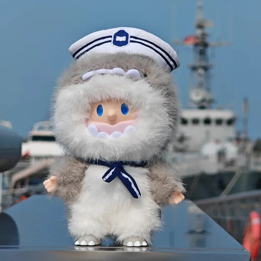 

Farmer Bob Furry Shark Sailor Series Vinyl Plush Doll Creative Gifts Trendy Toys Limited Edition Figurine