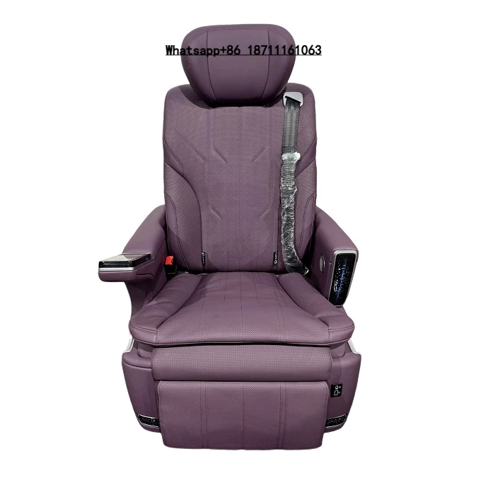 

Ergonomic Luxury Business Class Vehicle Seat with Wireless Charging and Smart Touch Screen Control MPV Power Seat