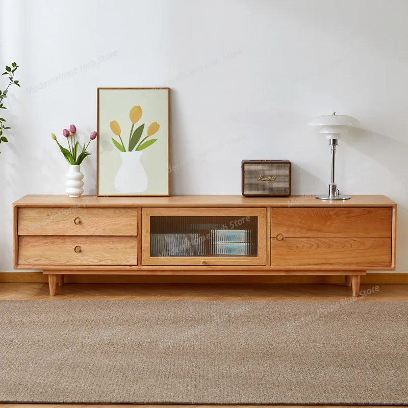 

Wooden Lounges Tv Cabinet High Quality Luxury Comfortable Tv Cabinet Floor Nordic Modern Storage Mueble Para Tv Home Furniture