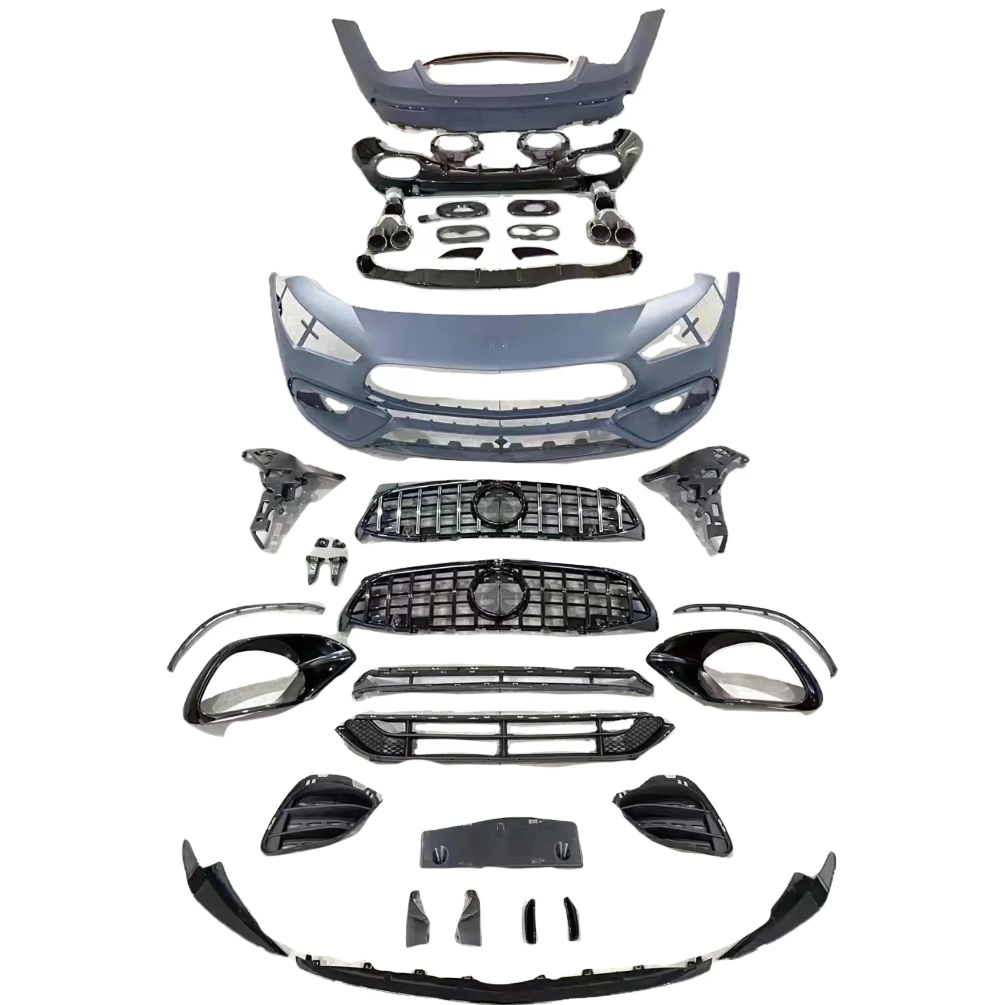 

Suitable for Mercedes-Benz CLA Class W118 Modified to CLA 45 AMG Front Bumper Assembly Body Kit