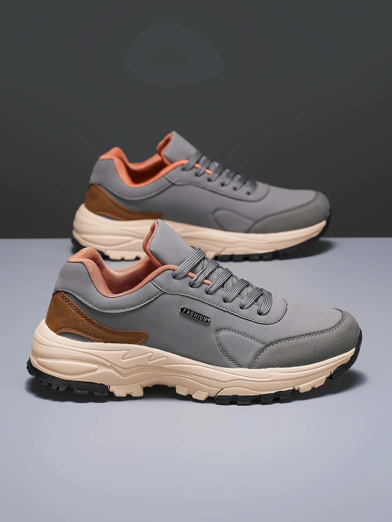 Herren-Sportschuhe in großen Größen, Outdoor-Wanderschuhe, bequeme, lässige, vielseitige, modische Trainingsschuhe für Paare – Detail 3
