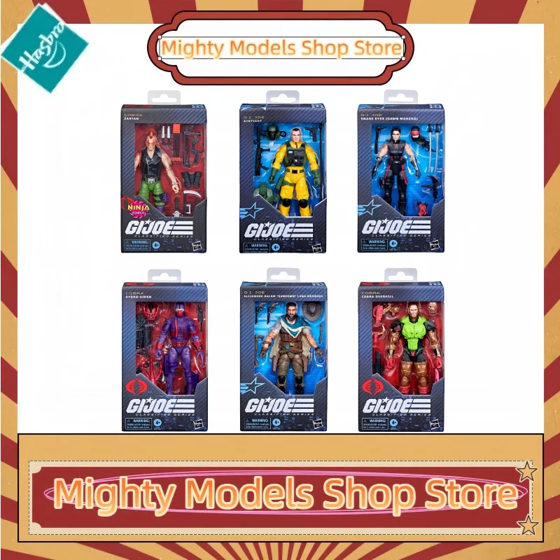 

Preorder Hasbro G I Joe Devilfish Zartan Overkill Sunset Airtight 6 Inch Articulated Action Figures Collectible Toys Gifts