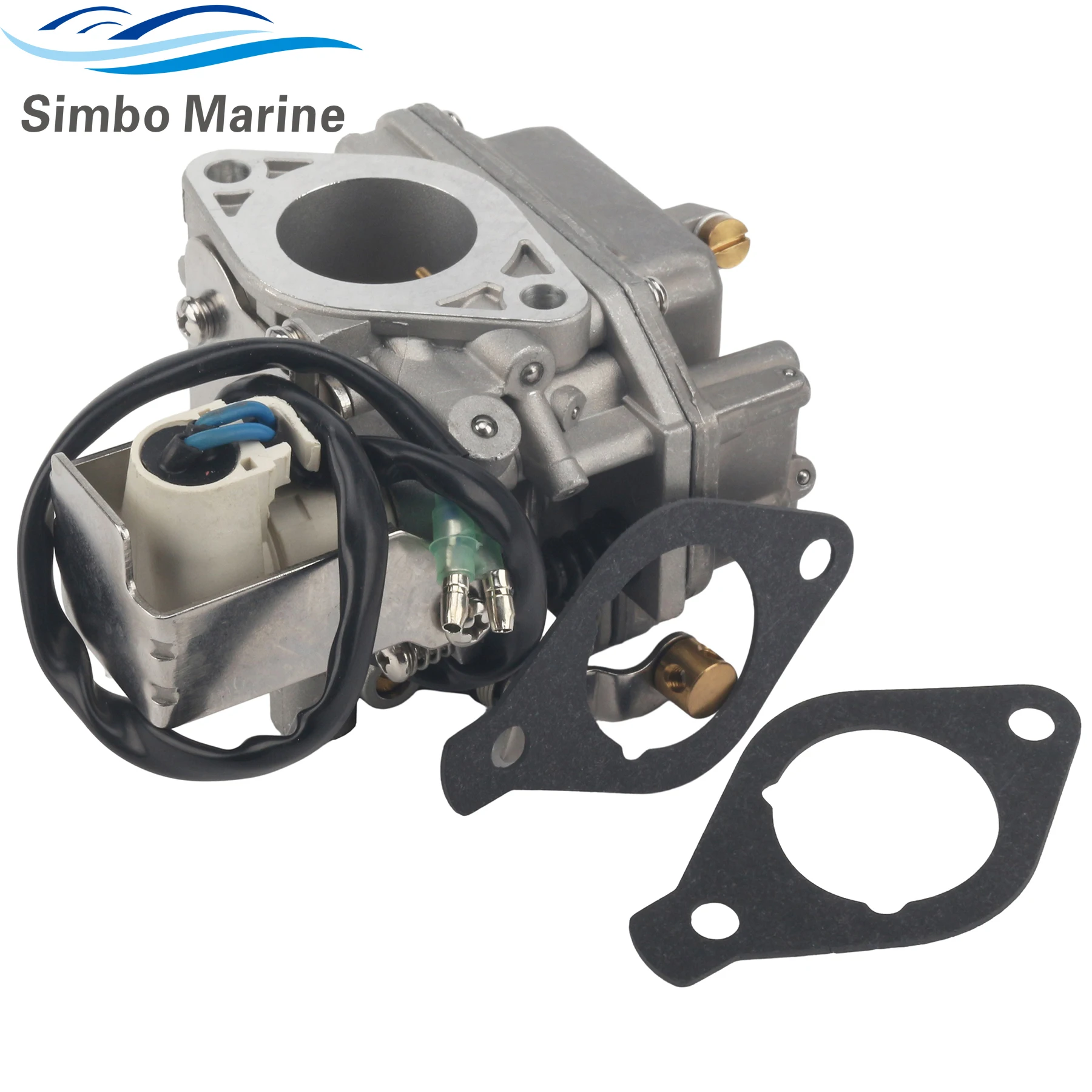 

6AG-14301 Boat Engine Carburetor with Gasket for Yamaha F 15 20 HP 4-Stroke Outboard Motor Replaces 6AH-14301 -00 -01 -A0