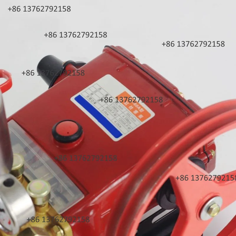29/60 Agricultural High Pressure 3-Cylinder Plunger Pump Sprayer Pump Head Fog Cannon Machine Water Pump For Farm Spraying view 4