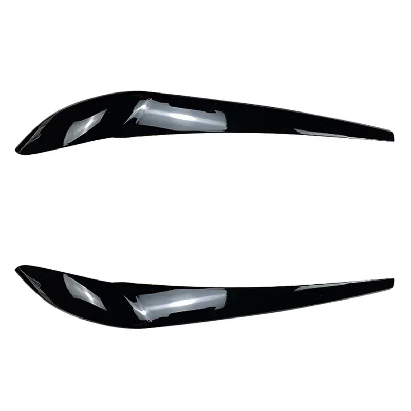 For BMW X3 F25 X4 F26  2PC Car Front Headlight Eyebrow Eyelid Lamp Head Light Eyebrows Carbon Fiber 2014-2017 Auto Accessories