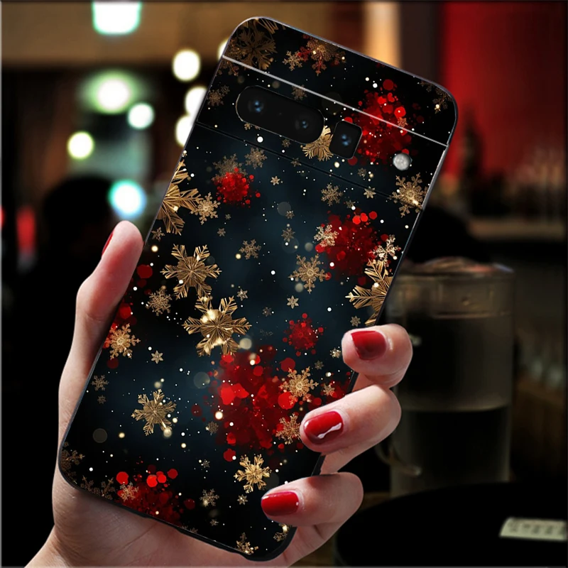 

Christmas Tree Ball Carcasa Funda Phone Case For Google Pixel 10 9 Pro XL 9A 8 7 6 Pro Pixel 8A 7A 6A Pixel 8 7 6 5 Case