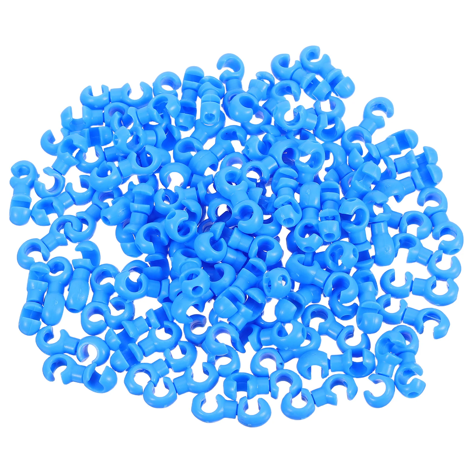 

100pcs Bicycle Fastening Clips Durable Brake Wire Holders Easy Install Management For Cycling Enthusiasts Professional Riders