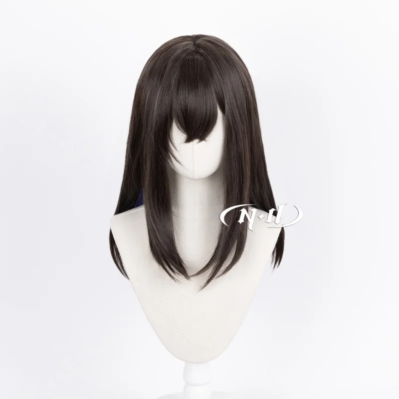 ND Priestess Cosplay Wigs Hairpiece Arknights Cosplay Hair Wigs for Comic Con Coser Costume Theme Party Heat Resistant Synthetic