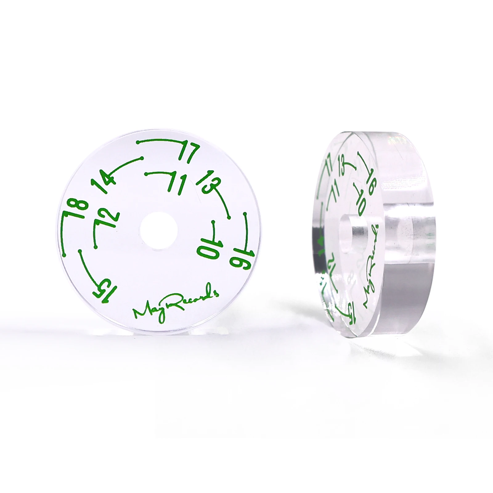 محول القرص الدوار لسجل EP ، مركز القرص الدوار ، 45 دورة في الدقيقة ، أكريليك شفاف ، قابل للتعديل ، عرض ساخن ، 7in