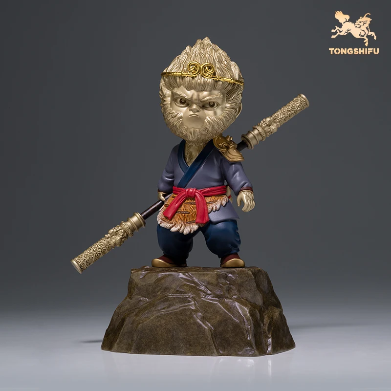 オリジナルブロンズマスター「悟空：偉大なる英雄（キュート版）」デスクトップ猿王の偉大な賢者ブロンズ装飾品ギフトコレクション