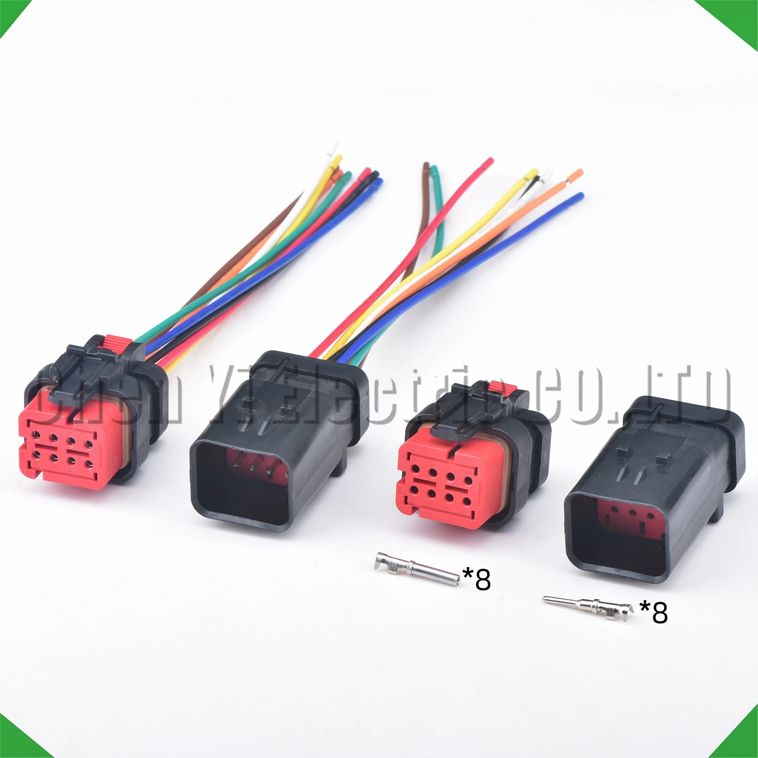 

8-контактные автомобильные разъемы датчика жгута проводов для экскаватора CAT Carter 776495-1 776494-1