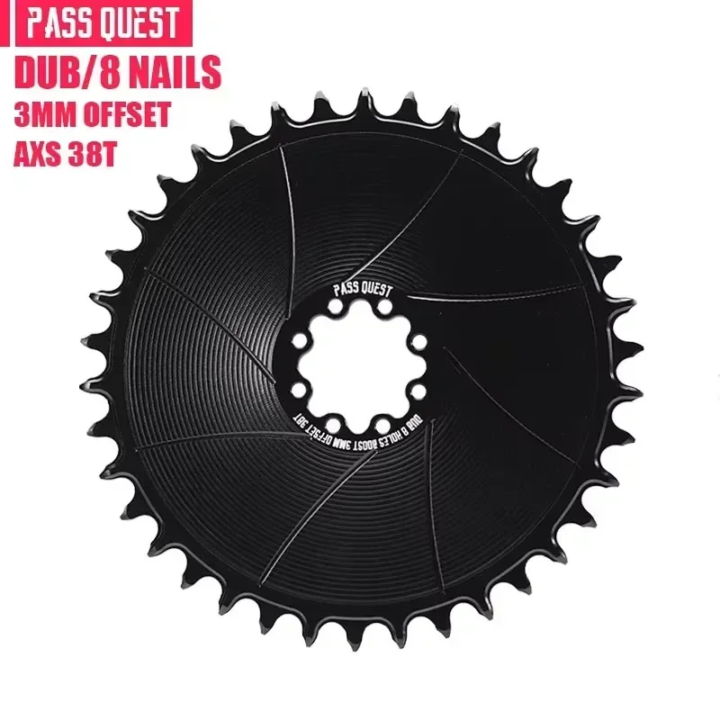 PASS QUEST 3 ミリメートルオフセット 8 ボルトロードバイクナロー