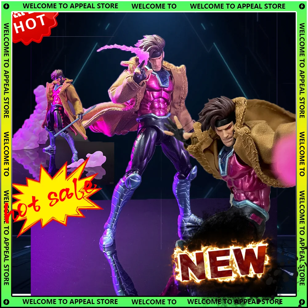 CT Toys Gambit Figuur Mafex131 Anime Beeldje X-Men Wolverine Marvel Action PVC Collectible Model Decoratie Gepersonaliseerde Geschenken