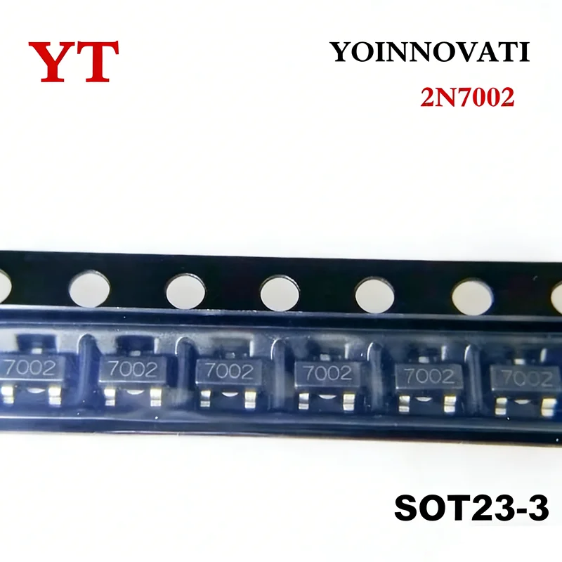 100pcs/lot 2N7002LT 2N7002 7002 N-Channel MOSFET N-CH SOT23 Best Quality.