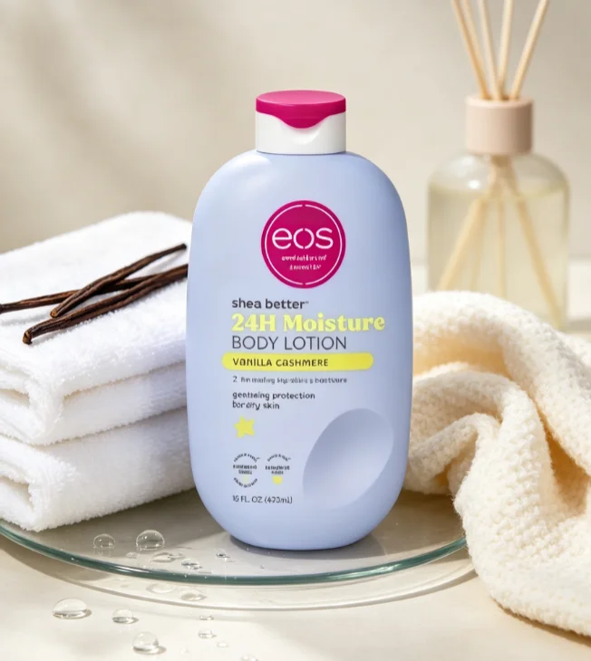 Eos Vanilla Cashmere 24H Hydrating Body Lotion