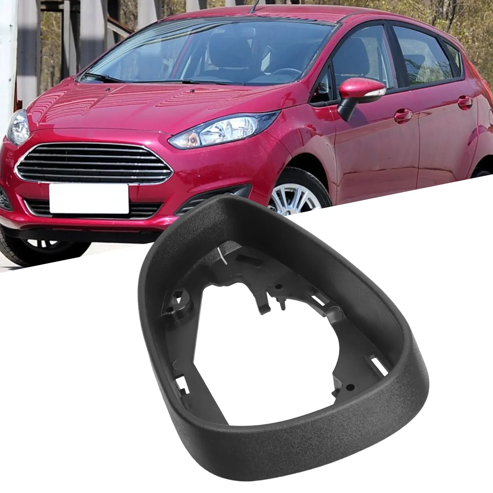 

As Shown In The Figure Wing Mirror Cover User-Friendly Design Vehicle Specific Fit Easy To Install Car Maintenance