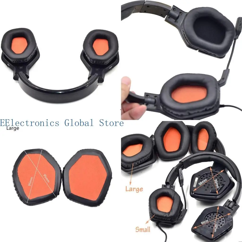 462B High Quality Ear Pads for tritton Warhead 7.1 dolby / Headphone Cover