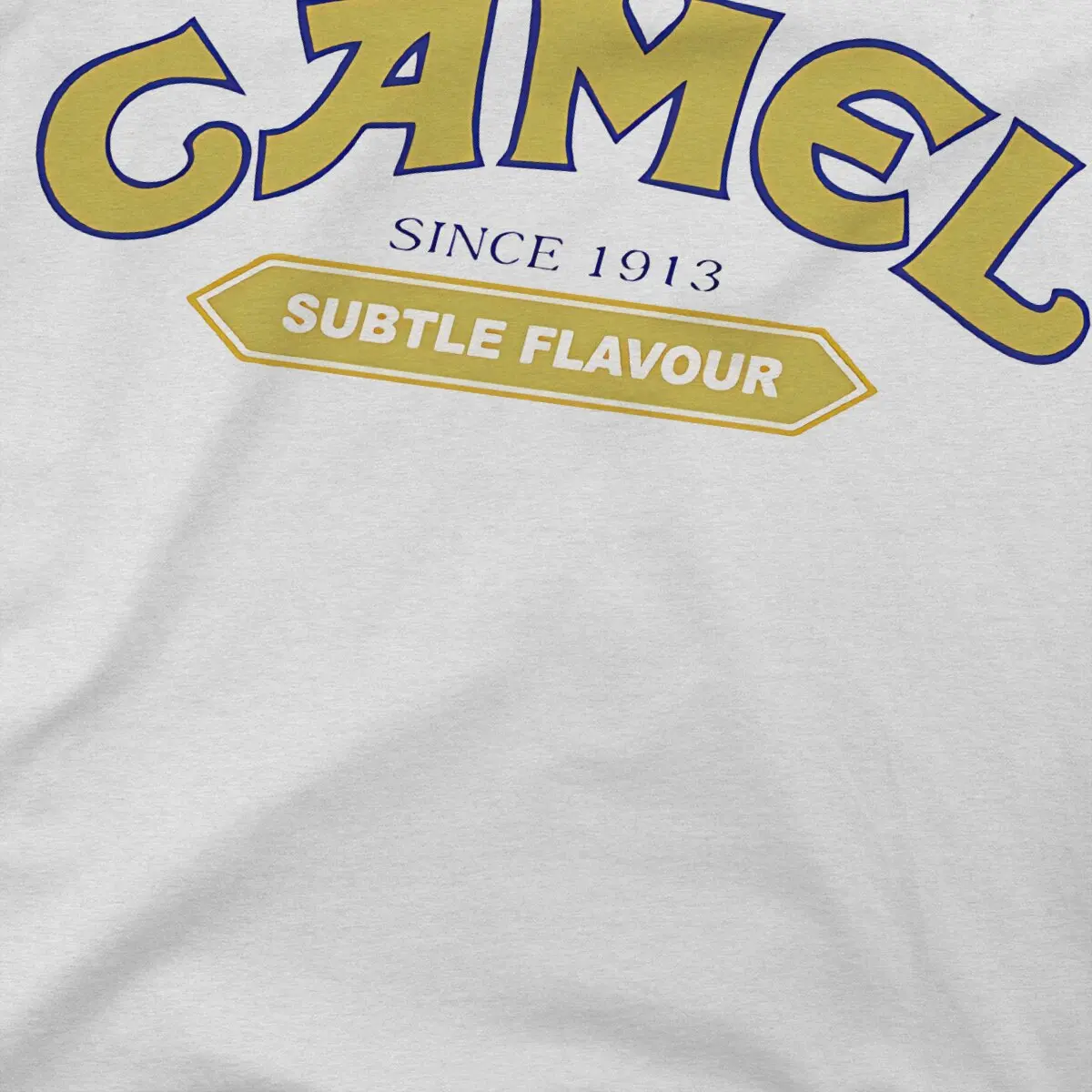 Camel Cigarettes  T Shirt Punk Crewneck TShirt Polyester Streetwear