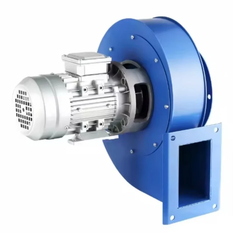 Small Boiler Induced Draft Fan High Temp Resistant Centrifugal Fan Special For Heating Furnace Powerful Quiet Ventilation Blower