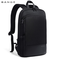 BANGE Slim Laptop Backpacks 15.6 Inch, Lightweight Portable Expandable Business Men Backpack for Student Teenager School Bags