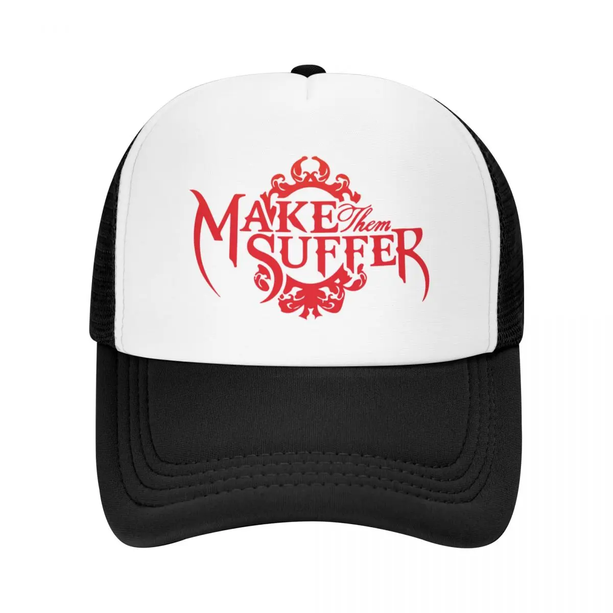 Make Them Suffer Merch Baseball Cap fun hats Thermal Visor Fishing cap Bobble Hat Mens Hats Women's