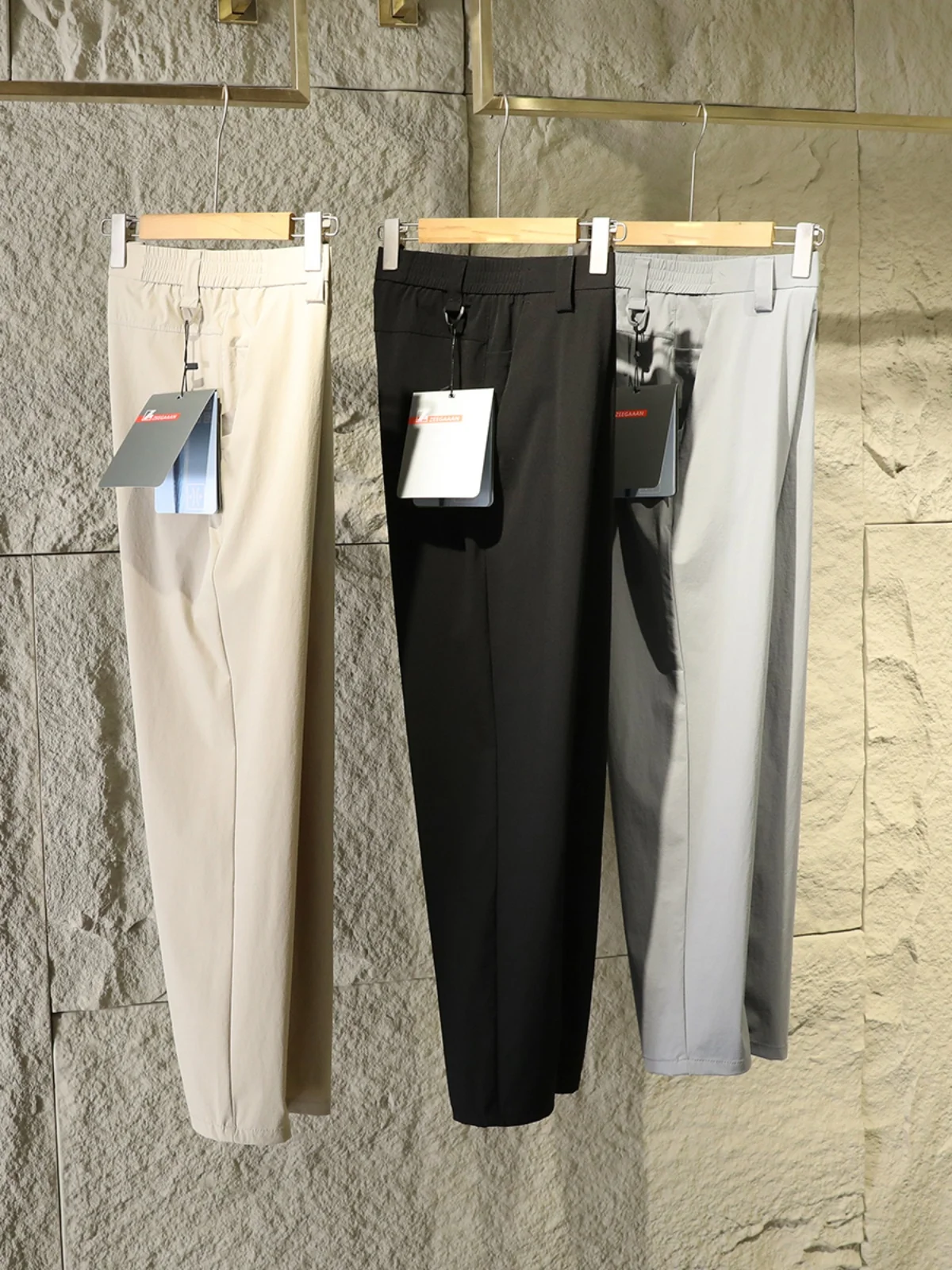 

Functional Series Ultra-Thin Breathable 3D Tailored Men's Faionable All-Match High-Elastici Woven Casual Pants