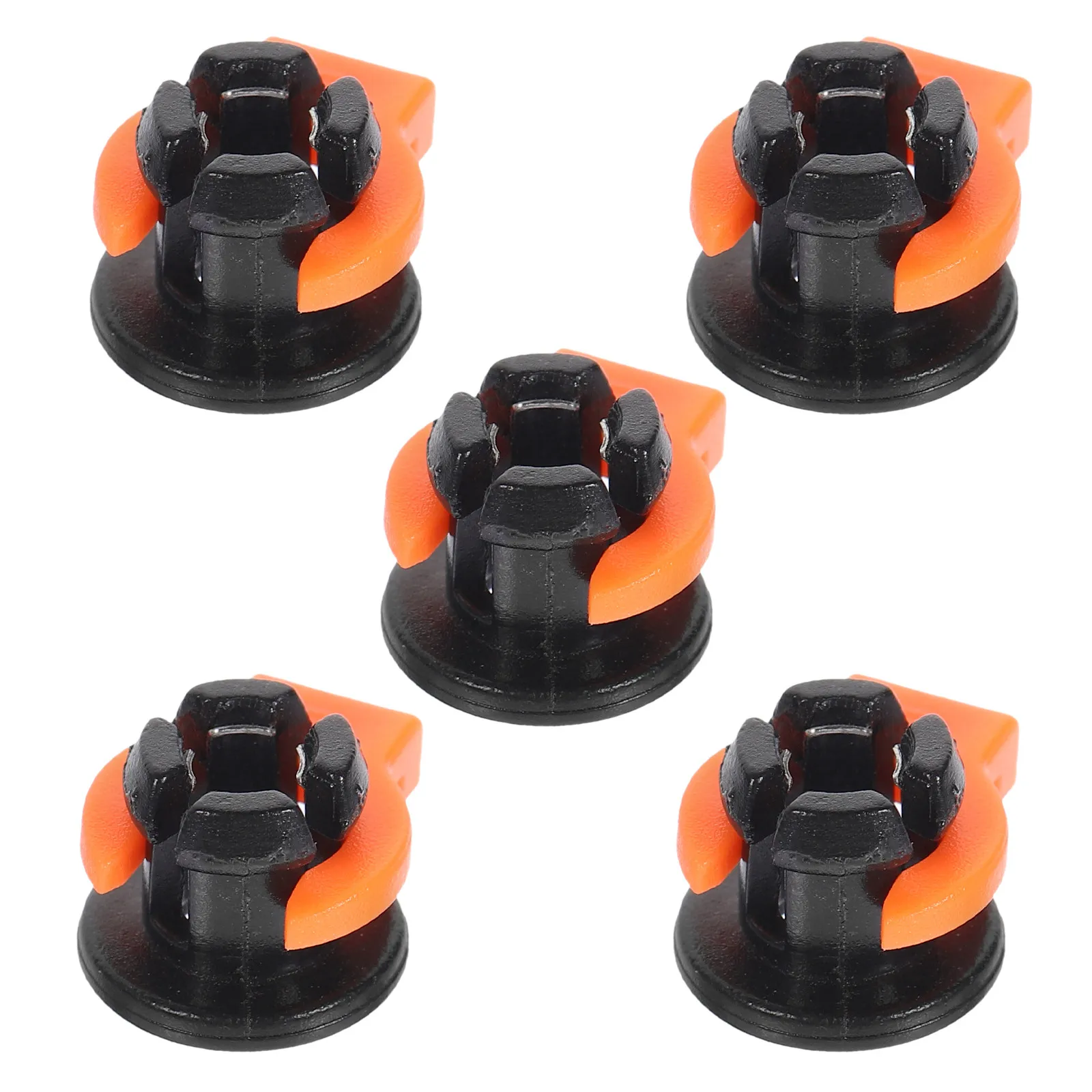 

1Set 3D Printer Accessories Quick Connector Kit Plastic Tube Clamps Horse Clips for Hotend Extruder Stable Fixing 3D Printing
