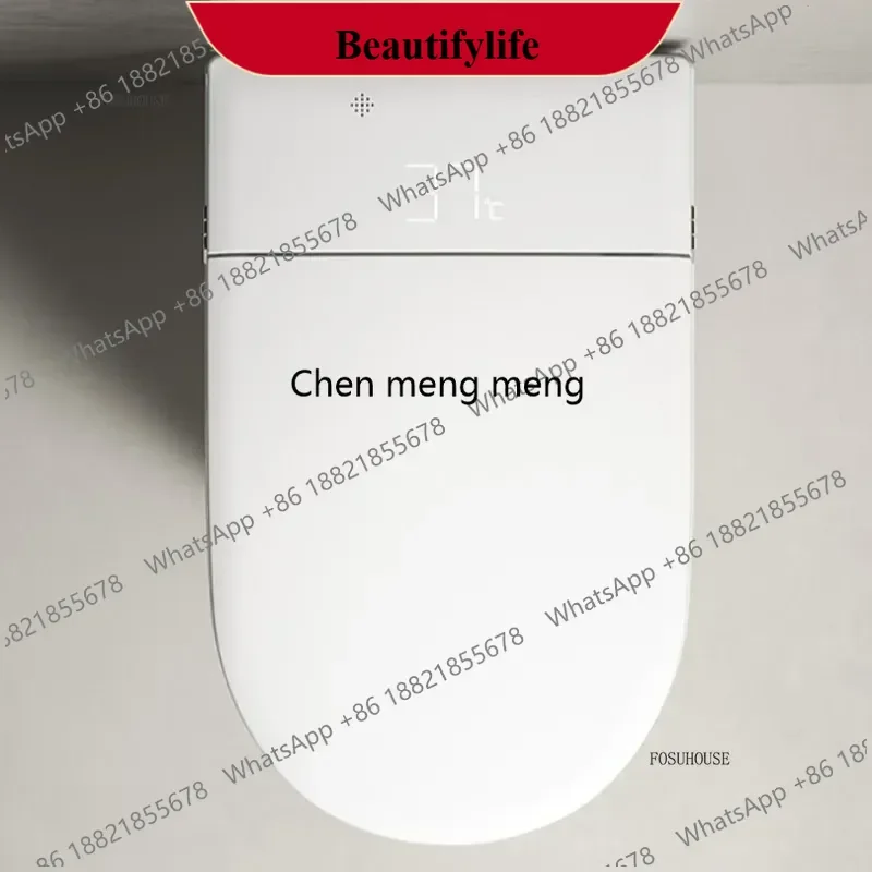 

Умный подвесной унитаз F185 для дома, автоматический, с бачком, без ограничений по давлению воды, сантехника для ванной комнаты