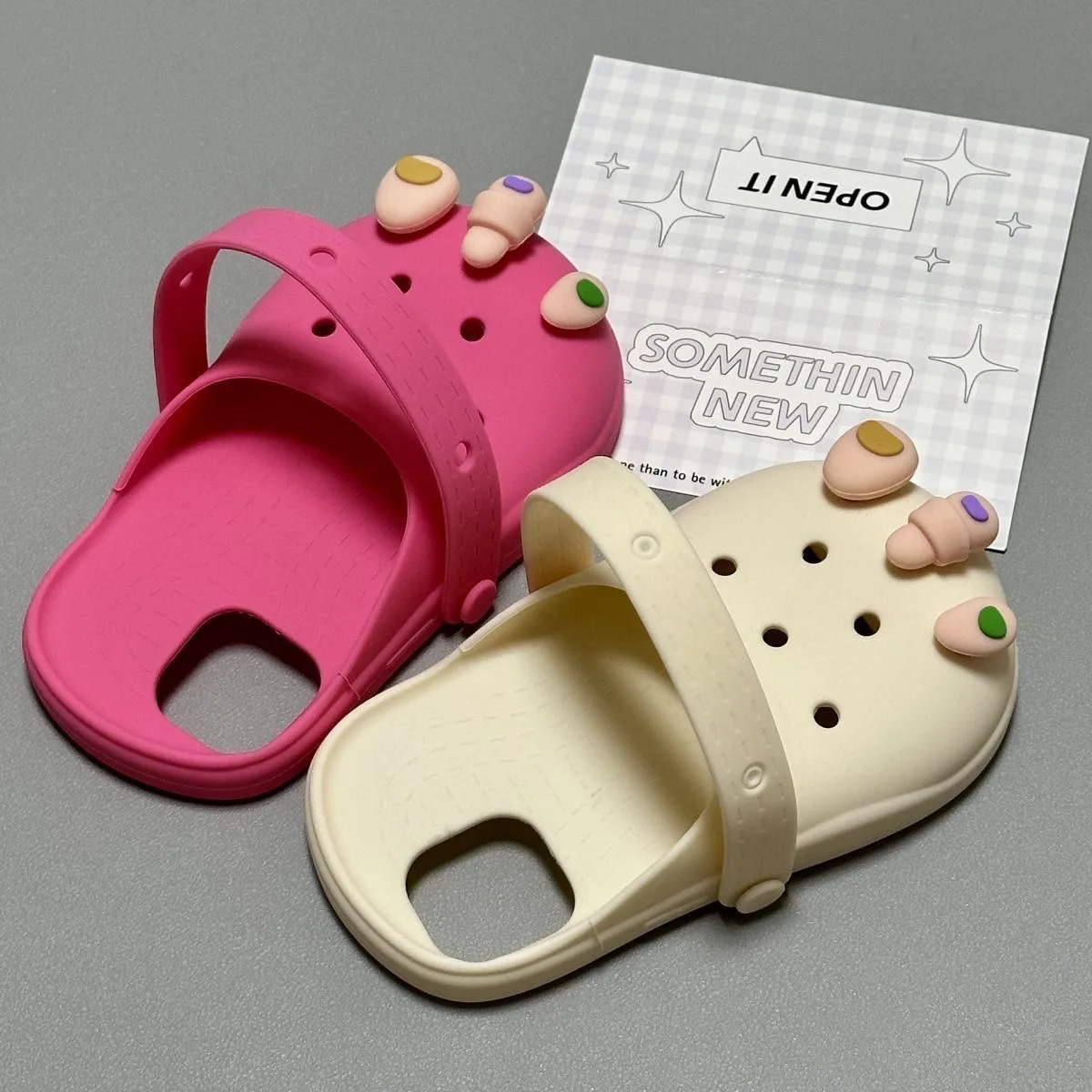 ثلاثية الأبعاد مقلد هول النعال 17 الهواء جراب هاتف آيفون 17 16 15 14 13 12 برو ماكس 16pro مضحك محاكاة ساخرة الإبداعية غطاء للحماية #2