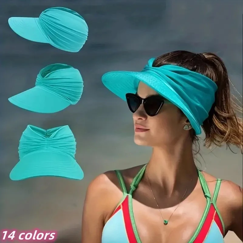 Sun Hat-Stylish And Protective For Spring, Summer, And Autumn Sports Empty Top Hat Outdoor Beach Sun Hat Sun Hat in