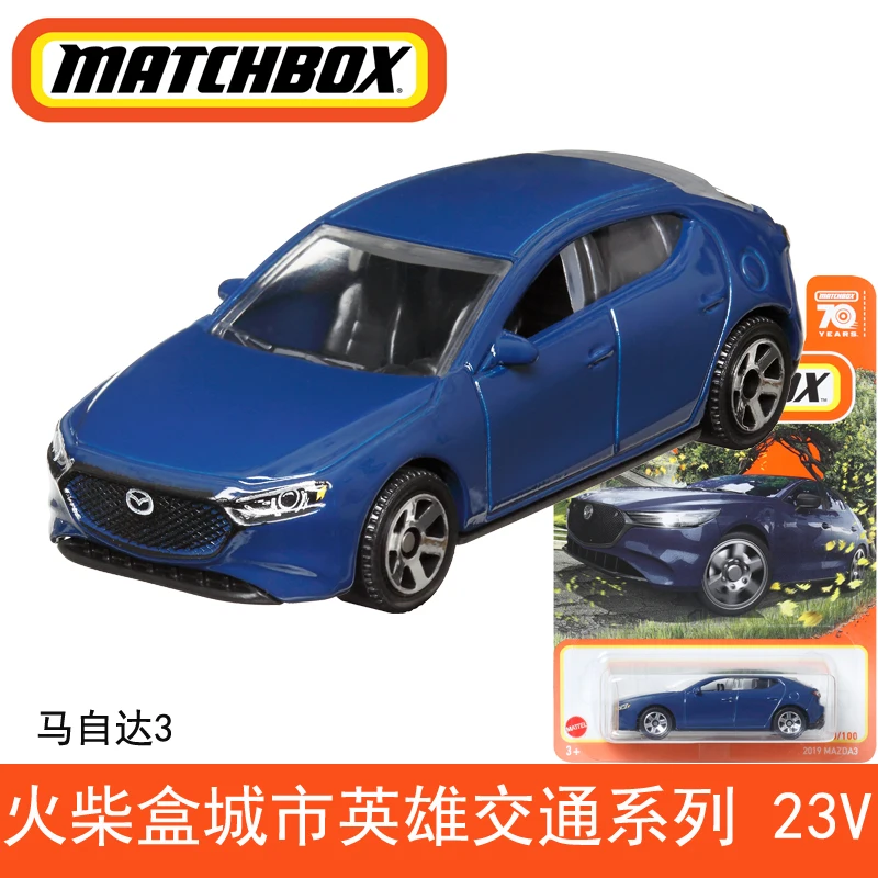 2023V Matchbox รุ่น1:64 Tesla รุ่น S McLaren 720S Porsche 911 Fiat 500 Volkswagen Golf audburn Speedster hiasan mobil อัลลอย