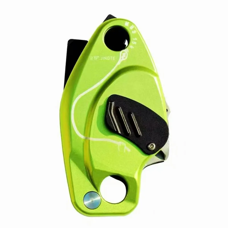 Multifunctional anti-panic climbing rope descender outdoor climbing speed downhill aerial work protector