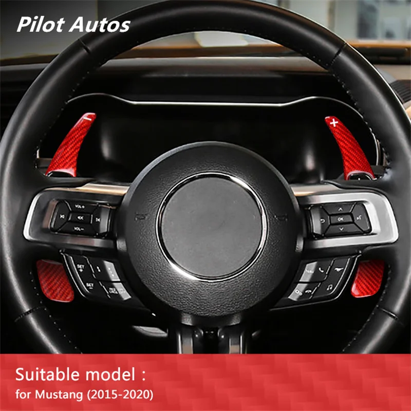 

2015-2022 для Mustang рулевое колесо, удлиненный рычаг переключения передач, натуральное углеродное волокно, 3D декоративная наклейка, ковка