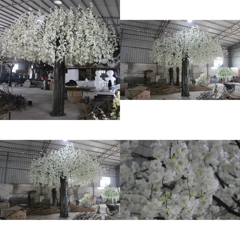 Custom Size Artificial Wisteria Cherry Blossom Tree Japanese Wedding Outdoor Decoration