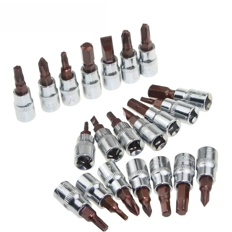 21PCS Hex Bit Socke…