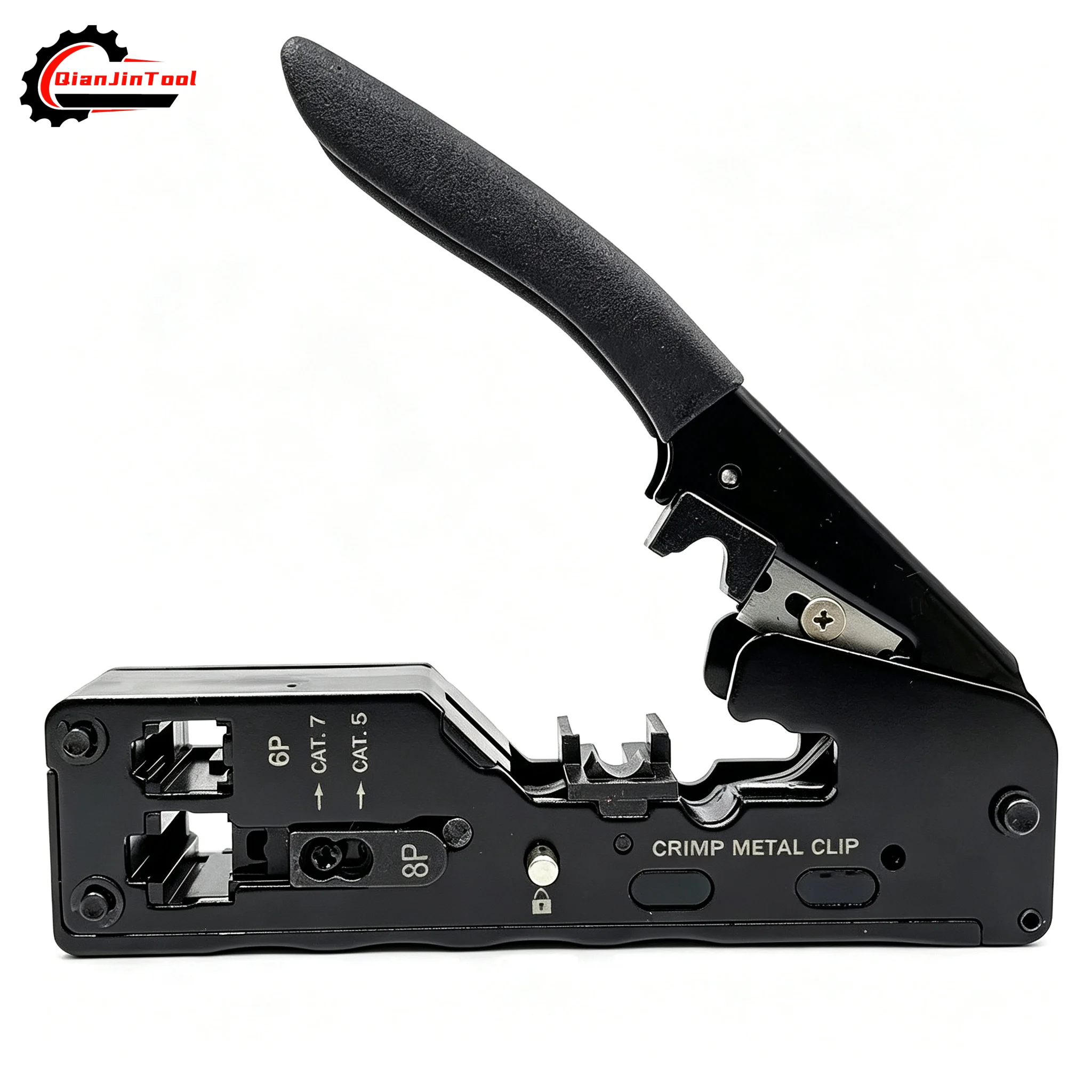 RJ45 Network Crimper Cable Stripper Dual-use Plier Cutter For Cat7 Cat6 Cat5 RJ11/12 8P/6P Ethernet Cable Connector Modular Plug